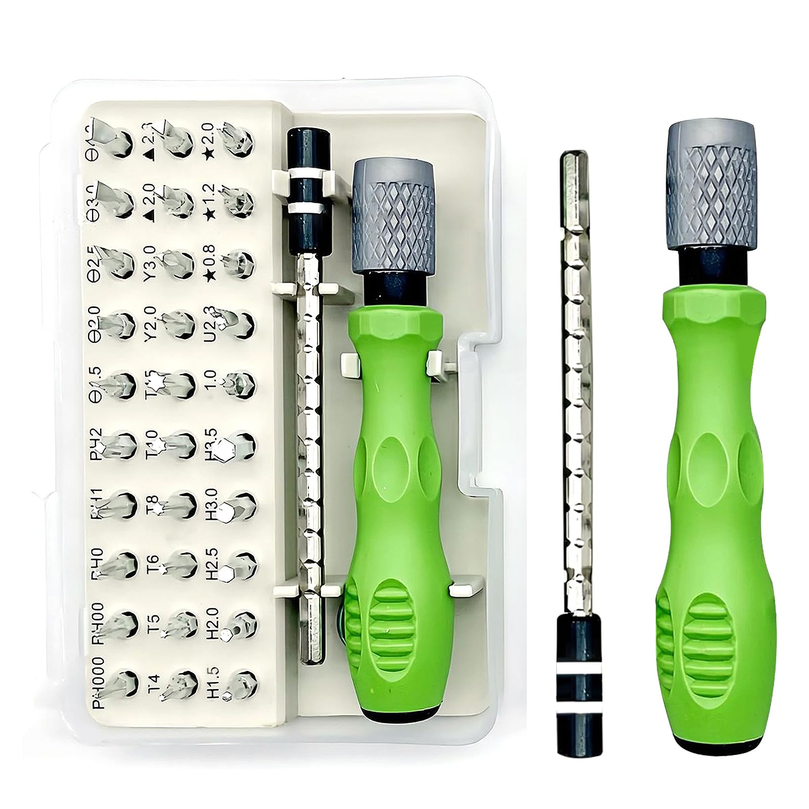 Photo 1 of 32-in-1 Precision Screwdriver Set - [Super Durable] Professional Magnetic Repair Tool Kit, Mini Screwdrivers for Phone, Computer, Laptop, MacBook, Watch, Eyeglasses, and Electronics