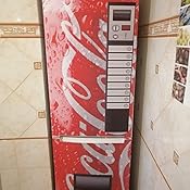 Pegatinas Vinilo para Frigorifico Máquina expendedora Cocacola ...