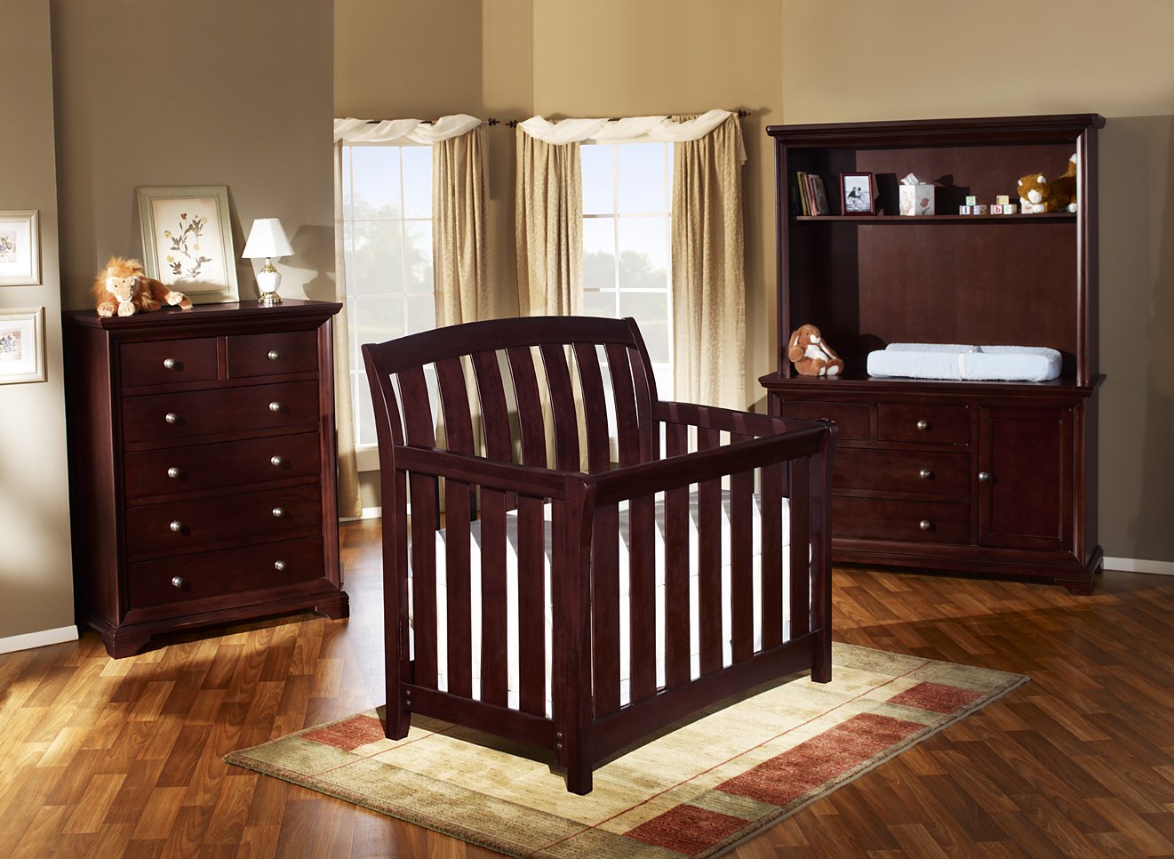 brookline convertible 4 in 1 crib model 15370