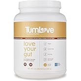 TumLove Vegan Protein Powder - Low FODMAP Certified, Gluten-Free, Dairy-Free, Soy-Free, 100% Gut-Friendly & Non-Bloating, Vanilla (25 Servings)