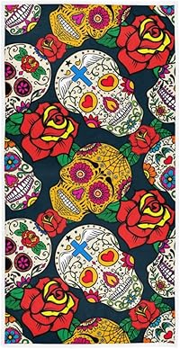 serviette tête de mort 8