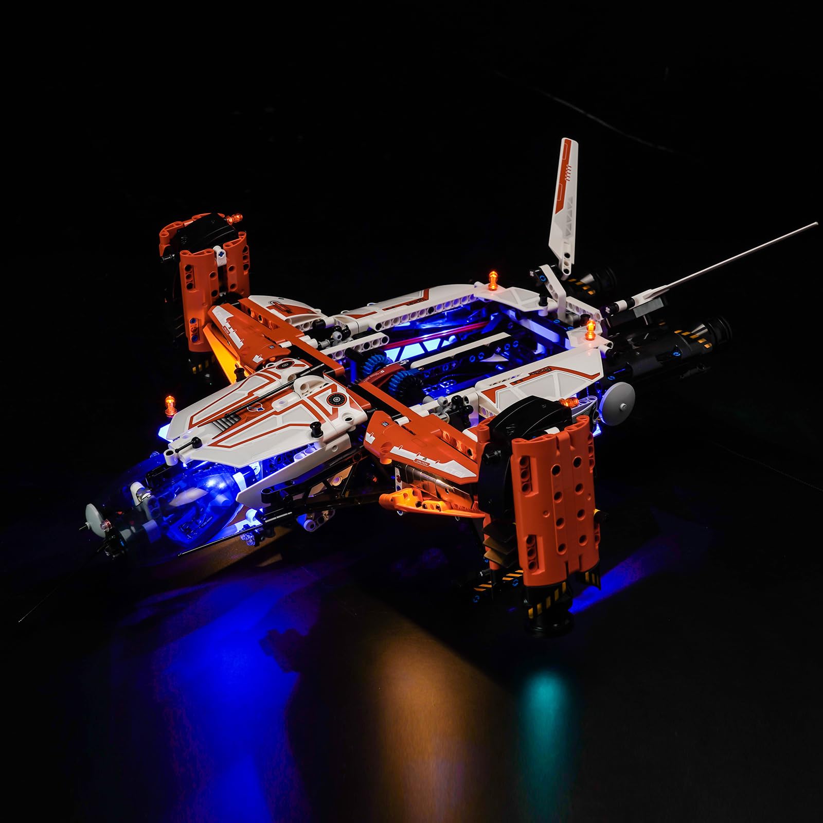 Led Light Set for Lego 42181 Technic VTOL Heavy Cargo Spaceship LT81 (No Model), Decoration Lighting Set for Lego VTOL Heavy Cargo Spaceship LT81 Creative Toys - Standard Version — image 1