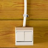 LAMXD 200x 6mm White Round Cable Clips for Wire Management with Steel Nail view 7