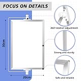 DOLLAR BOSS Double Sided Magnetic Desktop Whiteboard 20x30 cm with Stand view 3