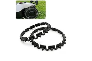 Wheel Grip Enhancer and Traction Ring V2 Compatible with Mammotion Yuka Mini Robot Mower for Improved Mobility and Ground Pro