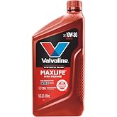 Valvoline MaxLife High Mileage 10W-30 Synthetic Blend Motor Oil 1 Quart | #1 High Mileage Motor Oil Brand, helps protect aging engines, reduce leaks and minimize oil consumption