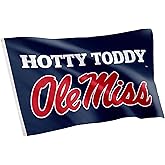 Desert Cactus University of Mississippi Flag Rebels Ole Miss U of M Banners 100% Polyester Indoor Outdoor 3x5 feet Flags (Design Z)
