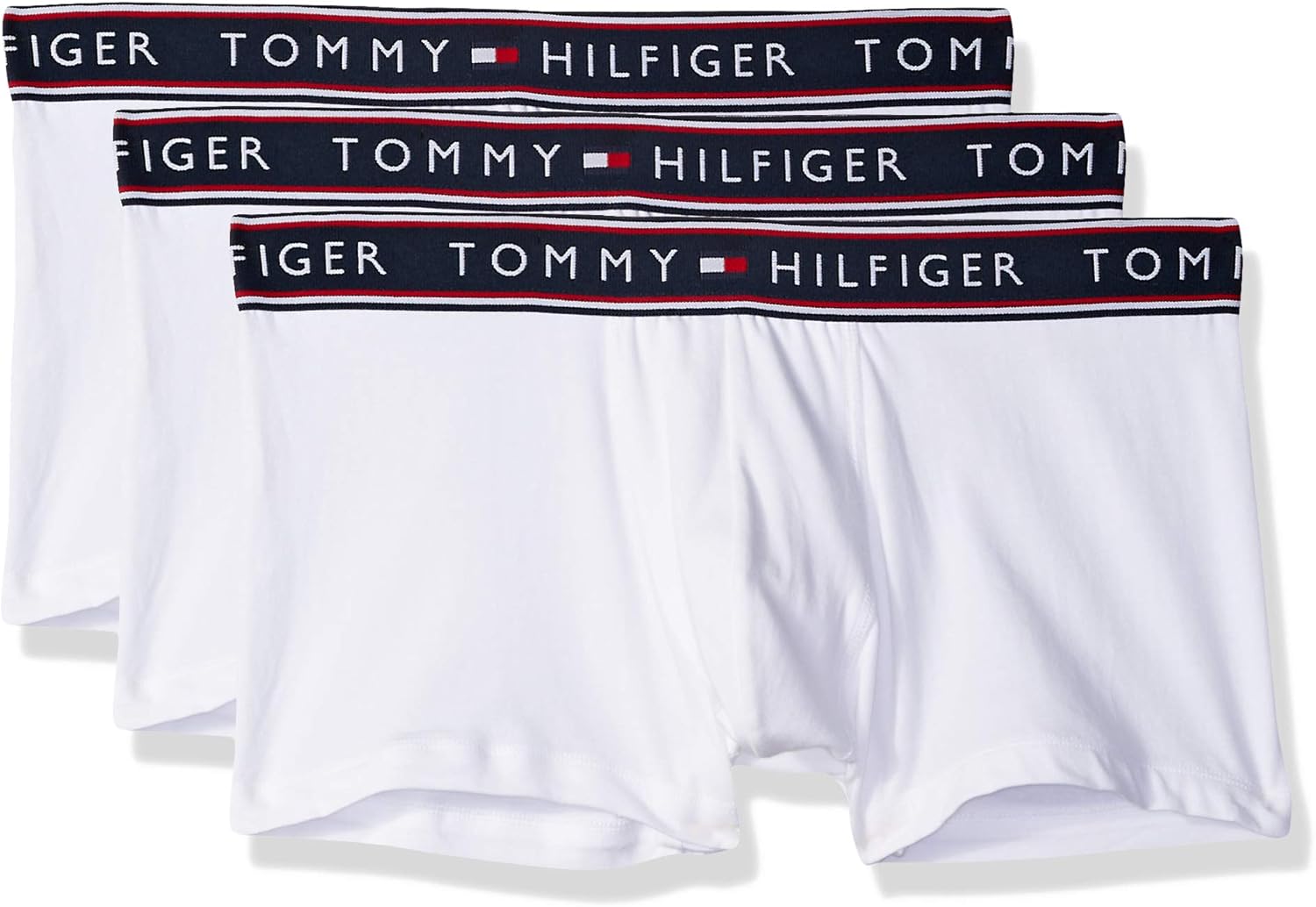 Tommy Hilfiger Men's Underwear Cotton Stretch Trunk: Clothing