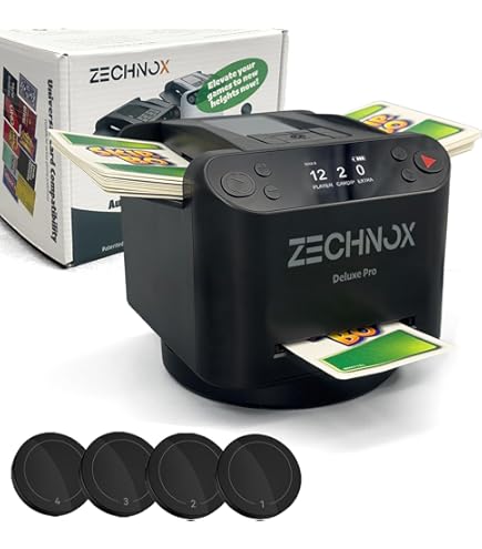 Aazon.co: Autoatic Card Shuffler and Dealer achine, Portable Hoe