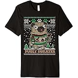 merry pugmas sweater