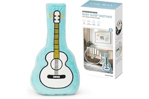CHICWAY Baby Vibrating Soother, Crib Vibrating Soother, Bassinet Vibrating Soother, 5 Soothing Sounds for Colic Calm, 3 Vibration Mode & Intensity, Newborn Essential, Baby Shower & Registry Gift,