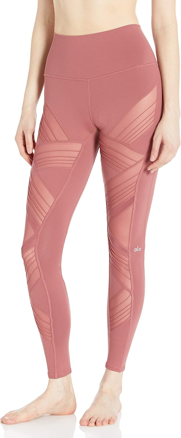 alo yoga mesh leggings