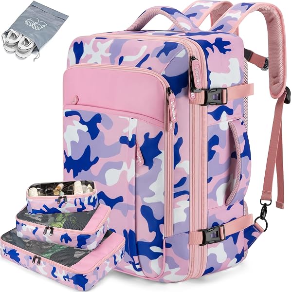 Amazon.com: BAGPARKK Travel Backpack 42L Carry on Backpack  display picture 3