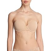 Natori Womens Pure Luxe Strapless Contour Underwire