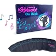 Karaoke On Deck Card Game - Singing Game For All Ages, 2+ Players, Travel-Friendly, No Talent Needed