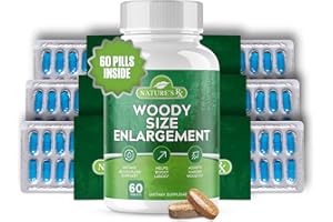 EPN SUPPLEMENTS Nature's RX | #1 New Blood-Flow Men’s Erection Support for Hardness, Firmness & Size | Male Enhancement to Grow 3-7” | L-Arginine + 18 Powerful Ingredients | Fast Acting Mega Dosage - 60 Tablets
