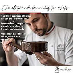 Valrhona Premium French Baking Dark Chocolate Discs