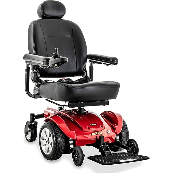 Amazon.com: Pride Mobility Jazzy Select Group 2 Power Chair, Red