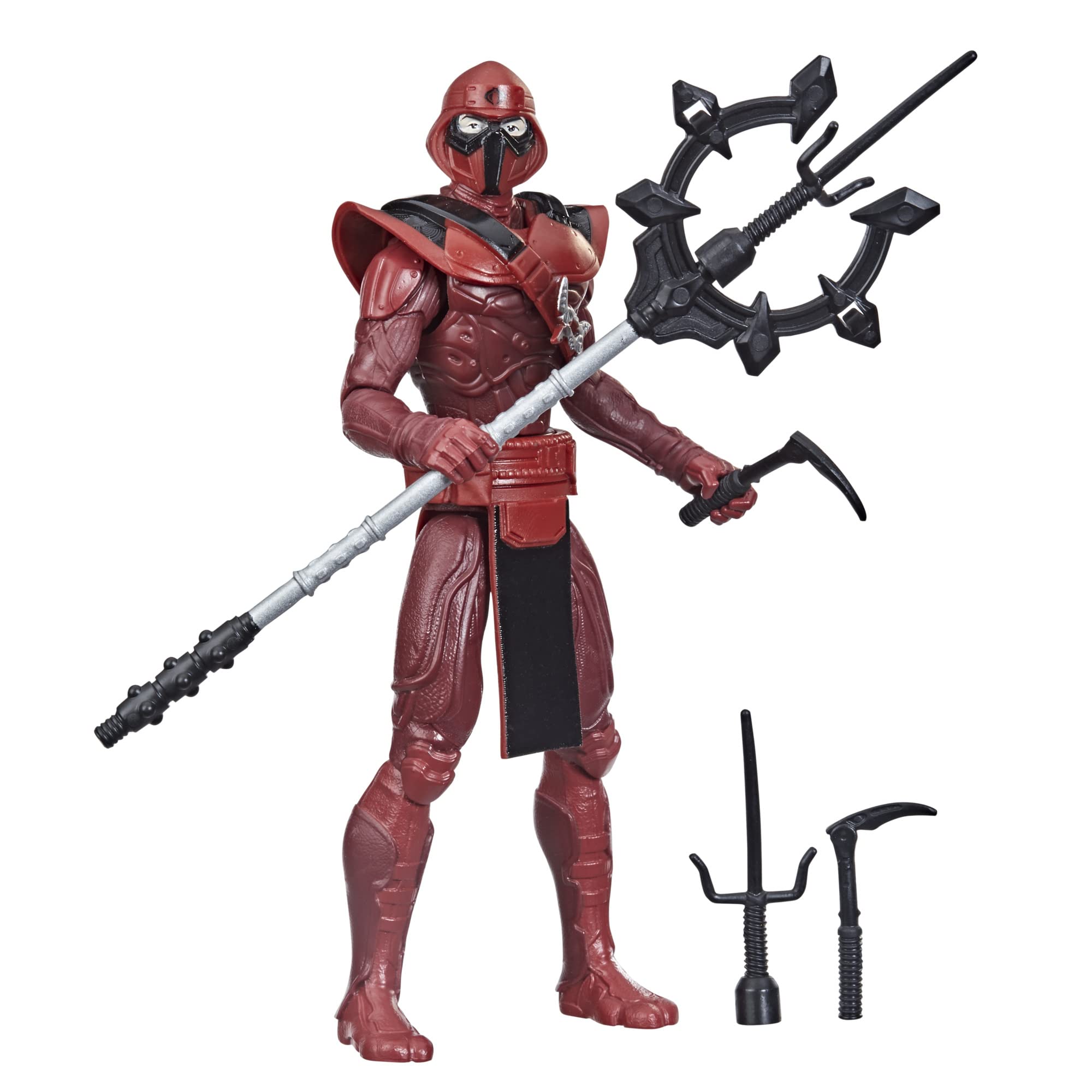 Hasbro Snake Eyes: G.I. Joe Origins Red Ninja Action Figure Collectible Toy with Action Feature and Accessories, Toys for Kids Ages 4 and Up
