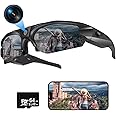 Li&Lu Sport Camera with WiFi, Camera Sunglasses for Outdoor Sports Supports iOS&Android (64GB TF Card Included)