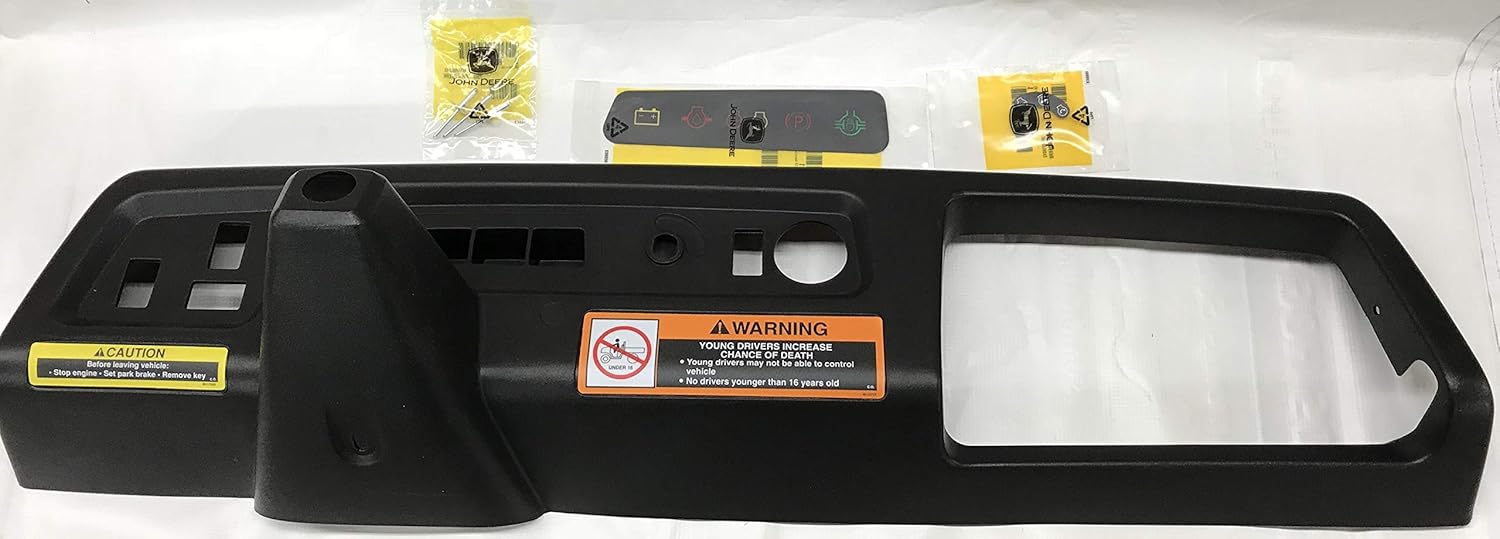 Amazon Com John Deere 6x4 Diesel Gator Dash With Indicator Light Cover Fits Sn Above 002298 Am140202 M124232 M127610 3 R55326 Garden Outdoor