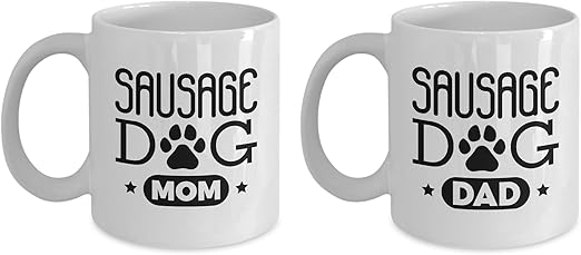 dog mom and dad mugs