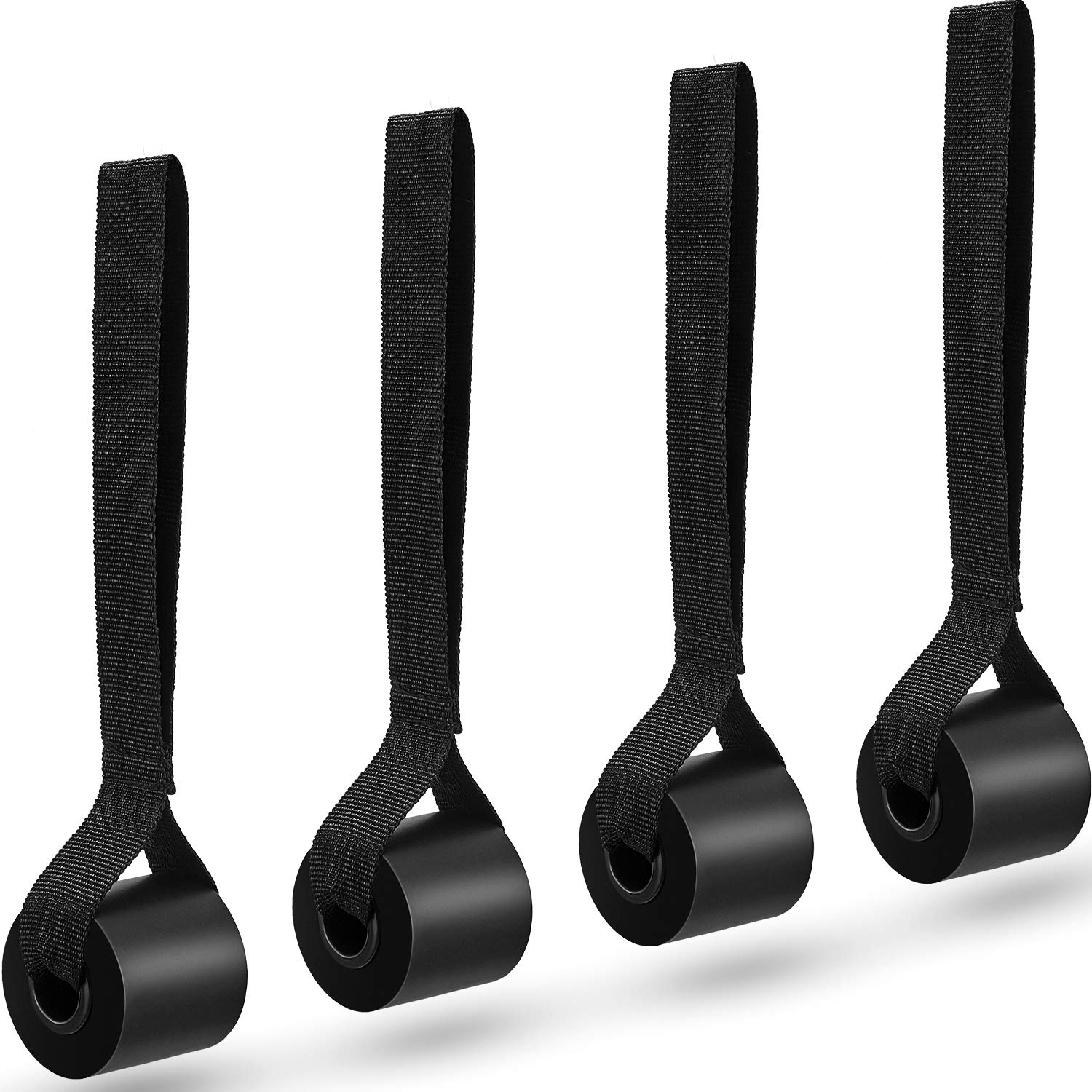 Sumind 4 Pieces Door Resistance Bands Cable Door Foam Exercise Training Strap over Door for Workout Fitness