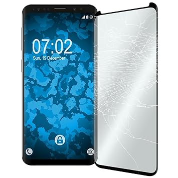 Phonenatic 1 X Glas Folie Klar Fullscreen 3dplus Amazon De Elektronik