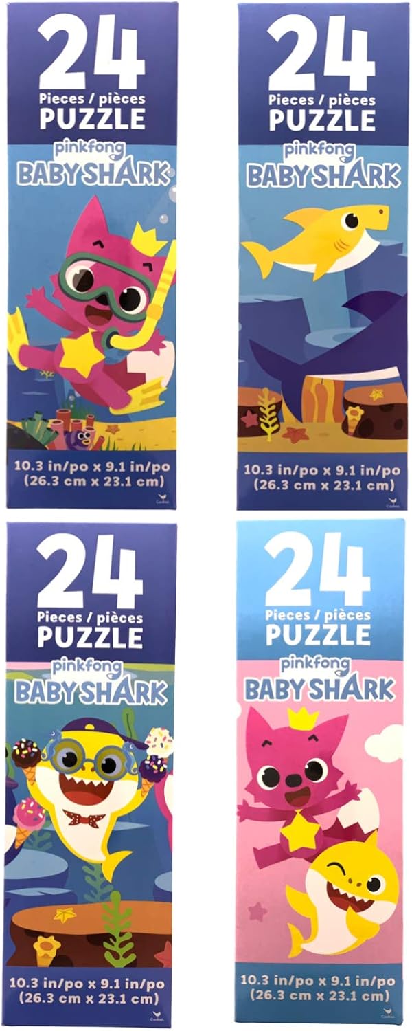 pinkfong baby shark wooden puzzle