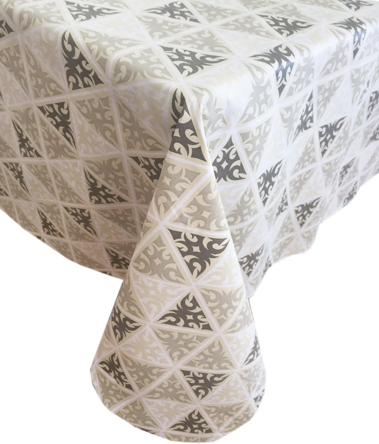 Home Bargains Plus Grey Prism Tribal Contemporary Flannel