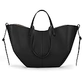 Juoxeepy Work Bag Faux Leather Tote Bag for Women Trendy Handbag Purse Fall Shoulder Bag with Magnetic Closure