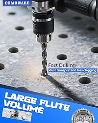 COMOWARE SDS Plus Rotary Hammer Drill Bit Set