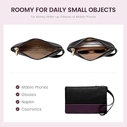 LOVEVOOK Laptop Tote Bag for Women,Leather Work