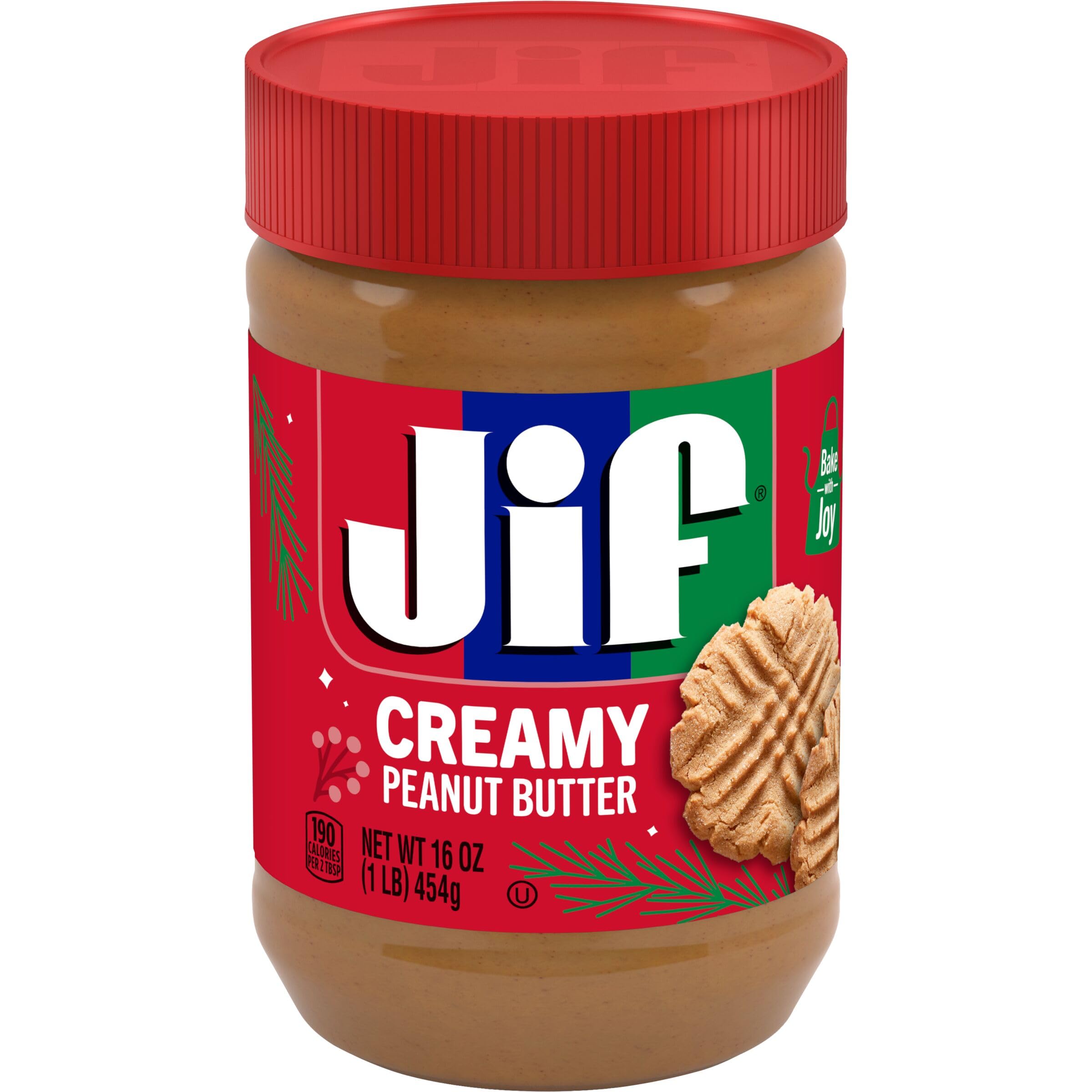 Photo 1 of Jif Creamy Peanut Butter, 16 Ounces