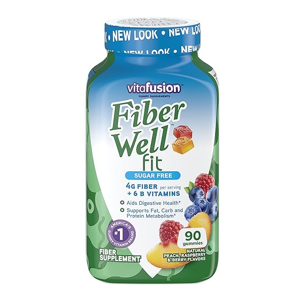 FIBER WELL FIT GUMMIES, 3 PACK (90 COUNT)