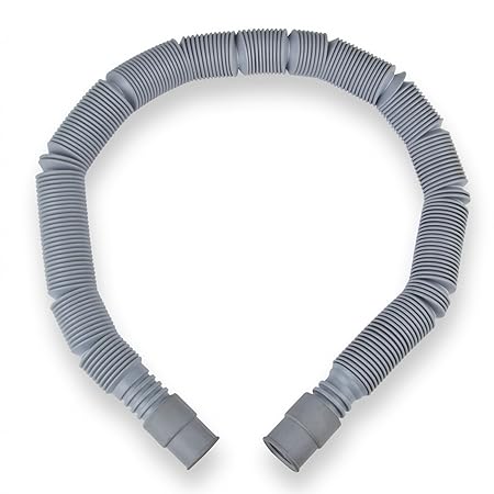 Stabilo-Sanitaer Ablaufschlauch 19/22 mm Schlauch 60-200 cm ausziehbar Waschmaschine Geschirrspüler Kunststoff Wasserschlauch