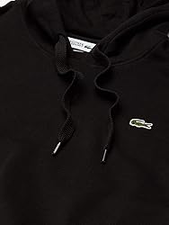 Lacoste mens Pullover Hooded Fleece