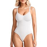BRABIC Tummy Control Shapewear for Women Seamless Shapewear Bodysuit Body Shaper Waist Trainer Body Suit