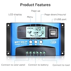 iSunergy MPPT Solar Charge Controller 40A 12V/24V