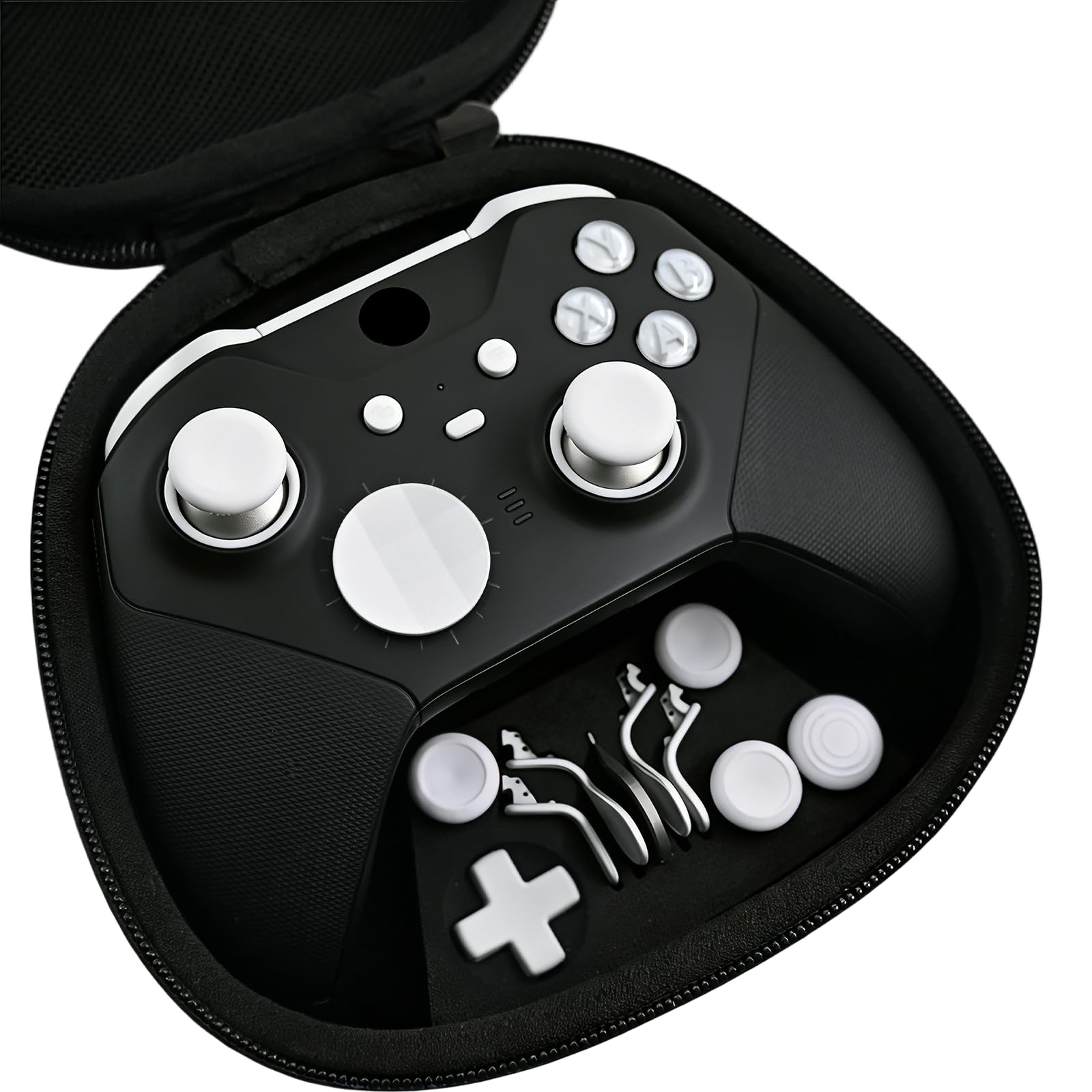 YouYouGou Customized Elite Series 2 Controller-Magic Sound Snow,Compatible with Xbox Elite Series 2 Controller,Gamepad Compatible for Xbox Series X/S,Xbox One,Customized Controller With Accessory Bag