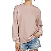 ZENUTA Sweatshirt for Women Long Sleeve Crewneck Womens Sweatshirt Pullover Long Sweatshirts for Women Tunic Top Loose Fit