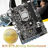 Oikabio B75 12 Card Mining Motherboard G620 CPU Fan Cable 12x USB3.0 LGA1155 view 8