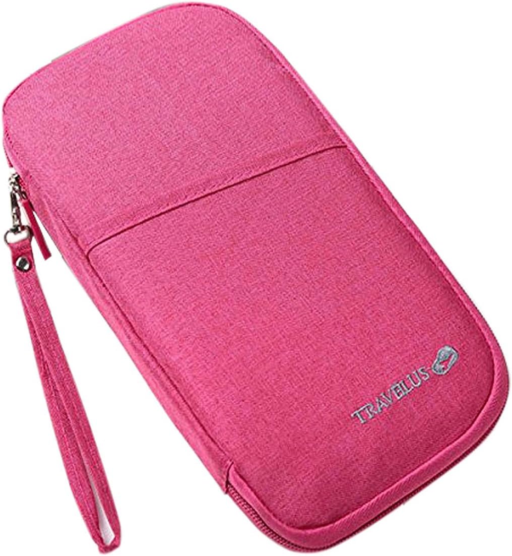 THE GURU SHOP Travel Wallet & Family Passport Holder Wallet/RFID Blocking- Document Organizer Case