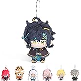 UTIEHD Anime Game GI Character Keychain Pendant, Cute 4-Inch Collectible Bag Charm, Compact Size for Backpacks and Keys for Fans (Kinich)