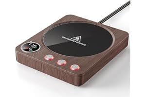 SWEETFULL Coffee Mug Warmer – 36W Coffee Cup Warmer for Desk with Smart Display & Auto Shut-Off, Candle Warmer, Electric Cup 