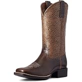 Ariat Women's Round Up Wide Square Toe Western Boot