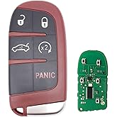 Replacement Key Fob fit for Dodge Charger Challenger Dart Journey Chrysler 300 Keyless Entry Key Fob M3N-40821302