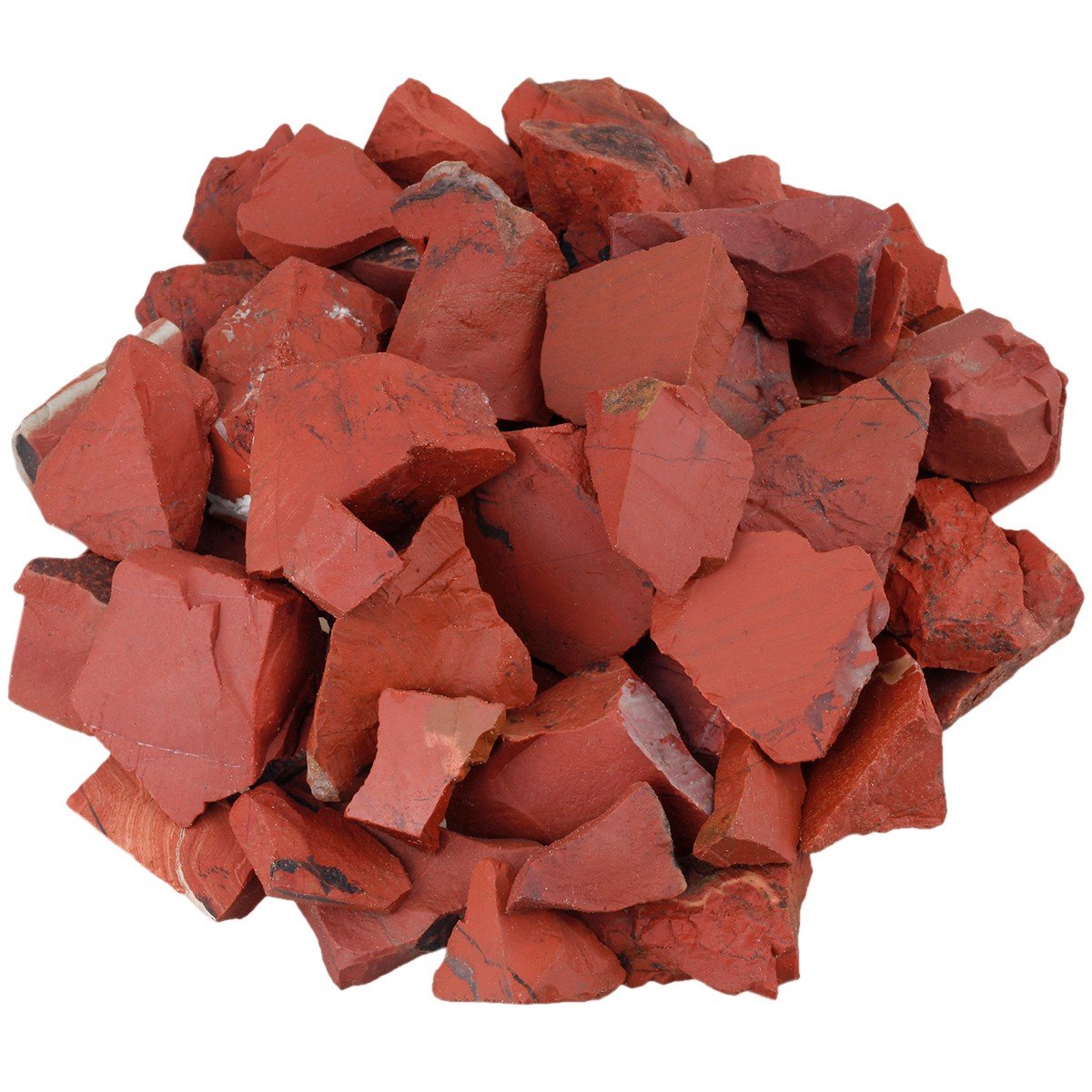 Shanxing 1lb/460g Natural Red Jasper Large Raw Red Crystals Bulk Rough Stone, Mineral Rocks for Tumbling Cabbing, Reiki Chakra Healing Crystals for Crafts Fish Tank Aquarium Vase Plant Pot Decor