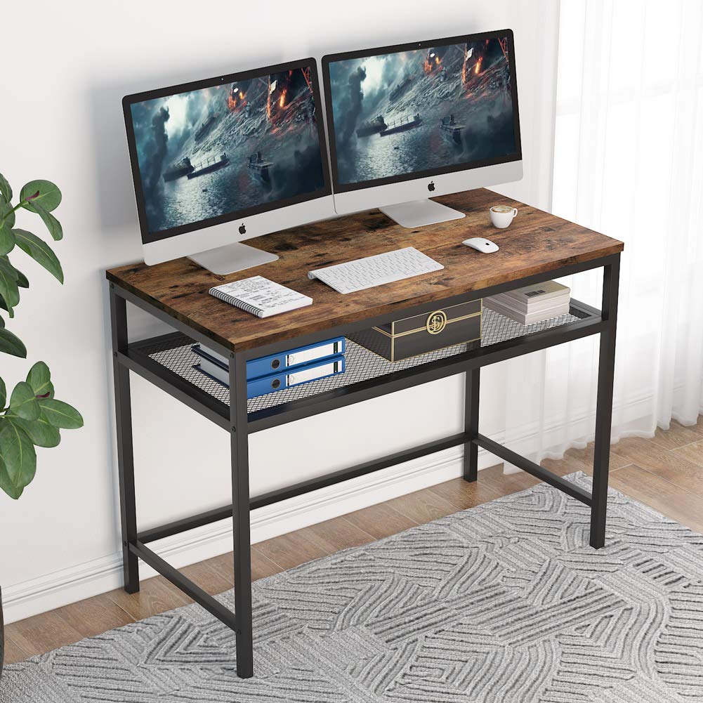 Tribesigns Computer Desk Writing Study Desk PC Notebook Laptop Study