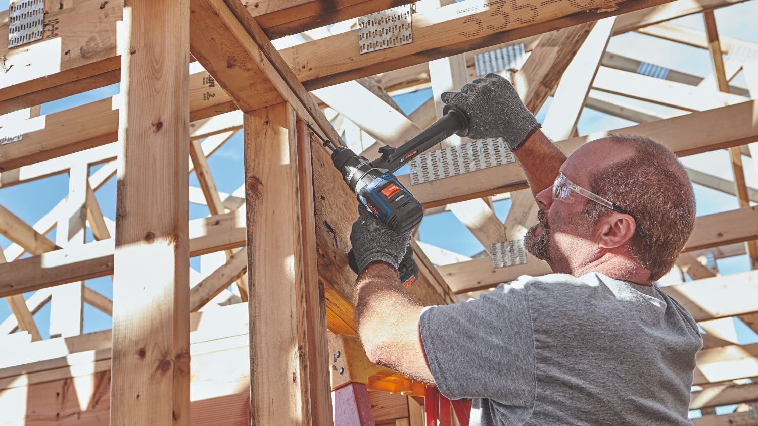 Bosch GSB18V-1330CN PROFACTOR? 18V Connected-Ready 1/2 In. Hammer Drill/Driver (Bare Tool)